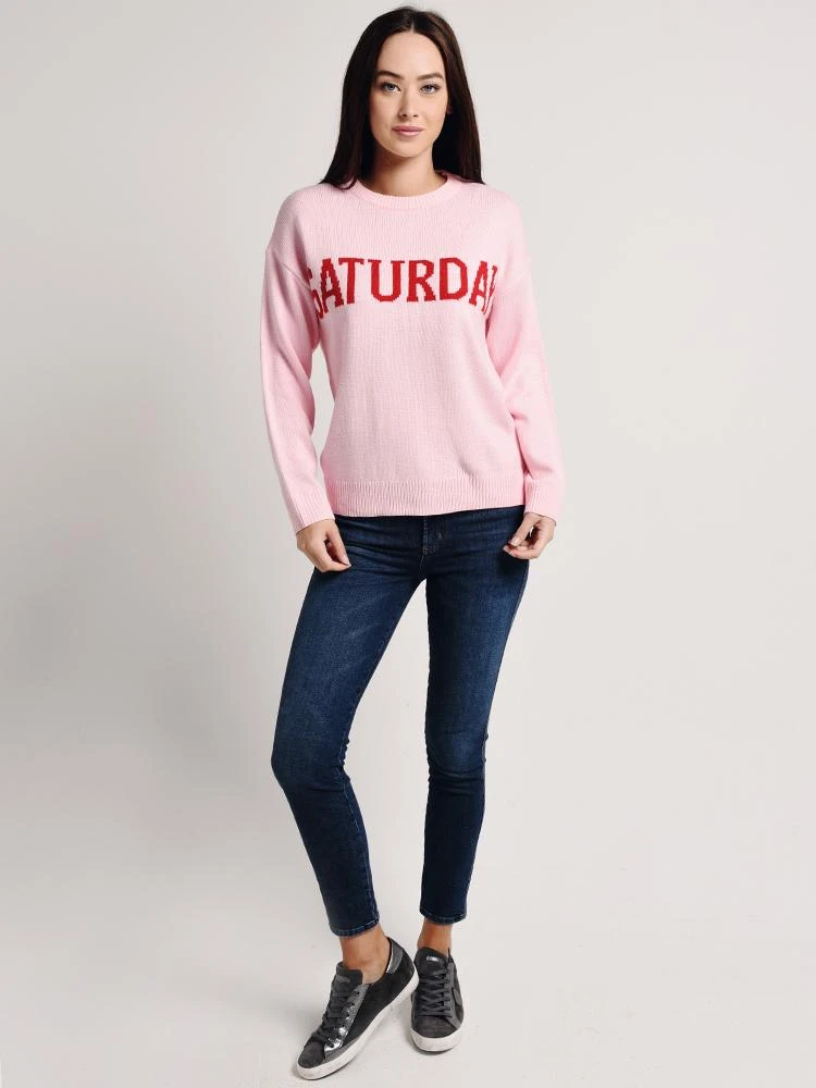 English Weekday Motif Sweatshirt 3 English Weekday Motif Sweatshirt - Image 3