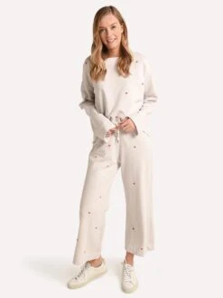 Sundry Hearts Flare Pocket Pants -ST.BERNARD Clothing n7 f13b35 boneheartsalt3