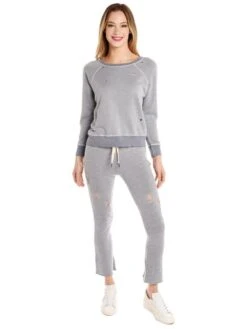 N:Philanthropy Nikkita Deconstructed Sweatpant -ST.BERNARD Clothing pa519tcr00 washedindigoalt3