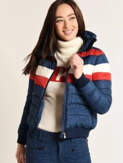 Perfect Moment Queenie Jacket -ST.BERNARD Clothing queenie jacket denimrainbowalt1