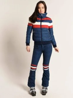 Perfect Moment Queenie Jacket -ST.BERNARD Clothing queenie jacket denimrainbowalt2