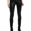 J Brand Women's 620 Mid-Rise Super Skinny In Coated Black Lace