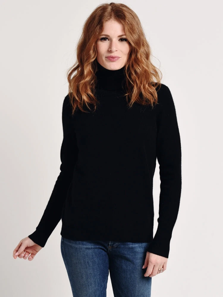 White + Warren Essential Cashmere Turtleneck 4 White + Warren Essential Cashmere Turtleneck - Image 4