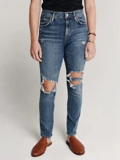 AGOLDE Sophie Crop Jean