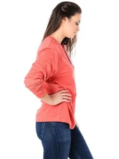 Lauren James Boyfriend Sweatshirt 8 Lauren James Boyfriend Sweatshirt -ST.BERNARD Clothing t1fa16hensw coralalt2