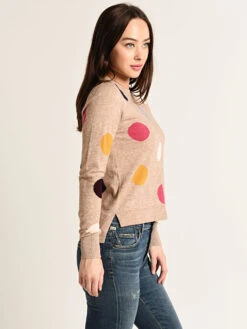 THML Polka Dot Sweater -ST.BERNARD Clothing tmk685 2 multialt2