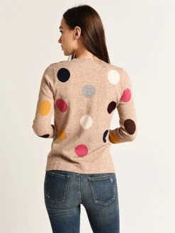 THML Polka Dot Sweater -ST.BERNARD Clothing tmk685 2 multialt3