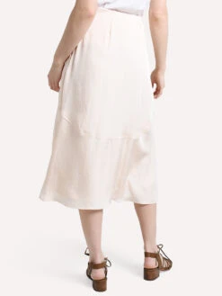 Vince Twist Drape Skirt -ST.BERNARD Clothing v571330522 oatblushalt3