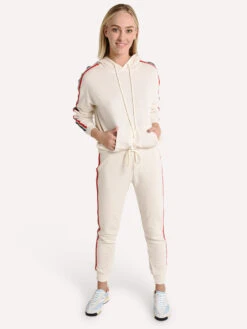 Velvet Xia Stripe Trim Terry Jogger Pant 8 Velvet Xia Stripe Trim Terry Jogger Pant -ST.BERNARD Clothing xia03 coconutalt3