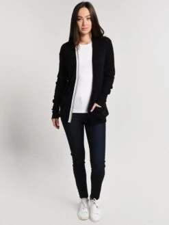 Brochu Walker The Tomi Cardigan -ST.BERNARD Clothing zls2663 blackonyxalt3